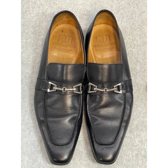 Mack James Black Horsebit Loafer Buckled Shoe Men’s Size 11.5 US main image 8